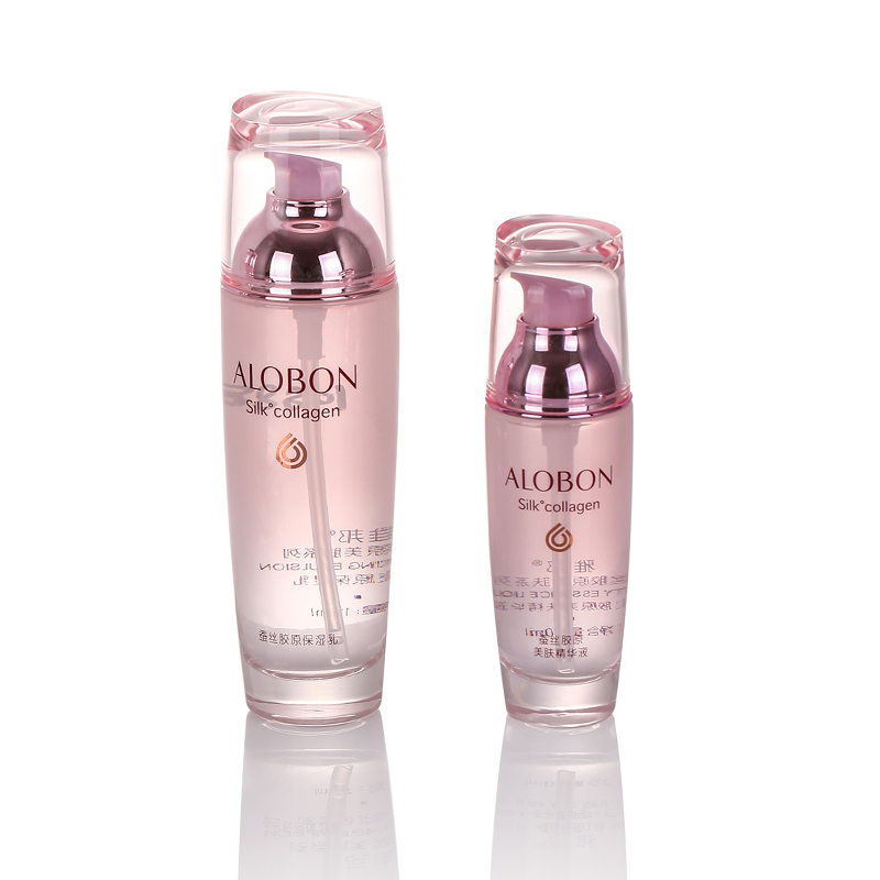 SX000302 Halbtransparente Pumpflasche für Hautpflegelotion